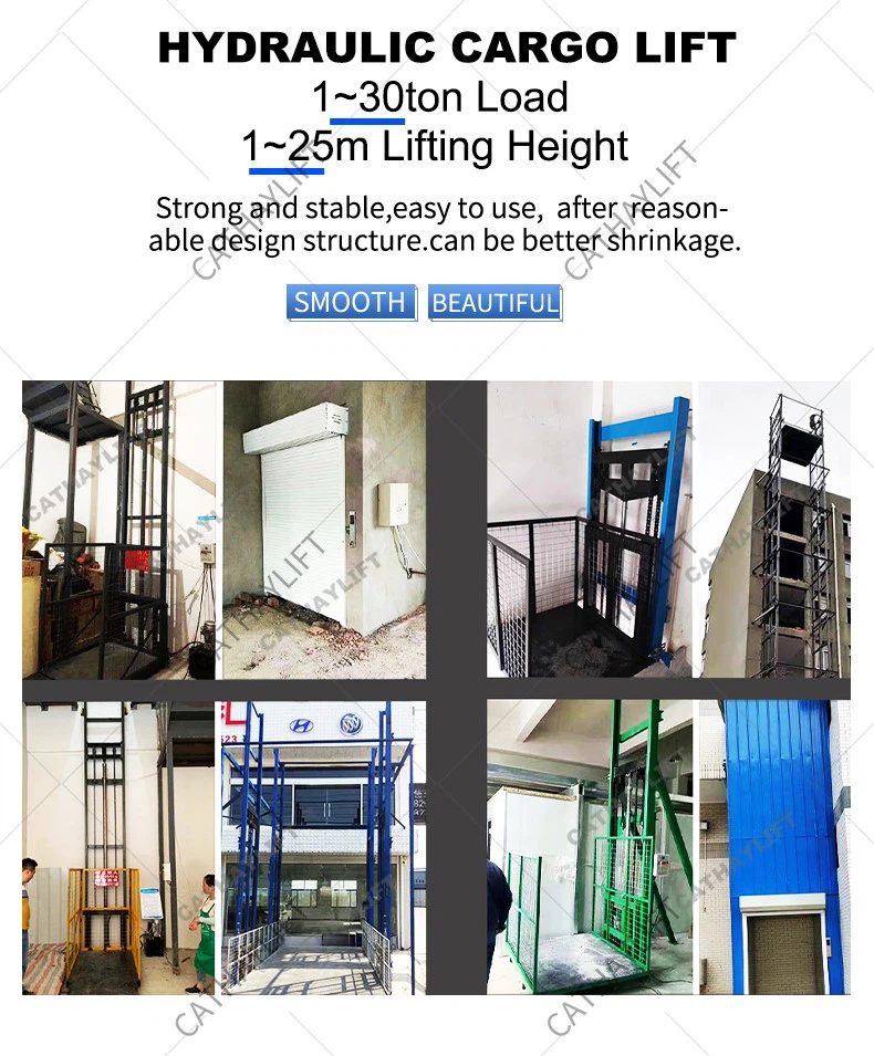 Cargo lift freight elevator for homes-Shandong Cathay Machinery Co Ltd 3