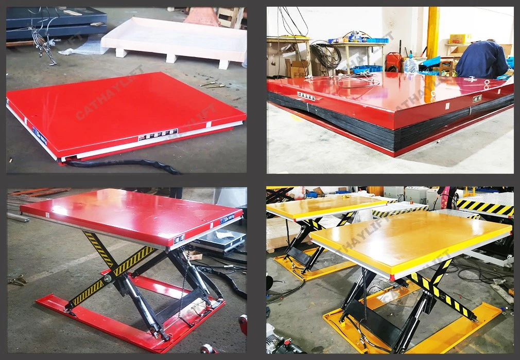 low profile hydraulic lift table-real order