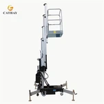 Hydrauliczny pojedynczy maszt aluminiowy