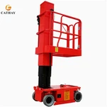 Hydrauliczny teleskopowy podnośnik jednomasztowy